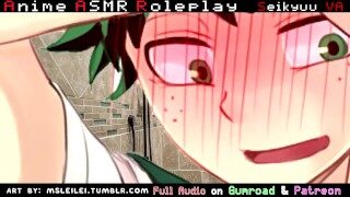 NSFW – Catching Deku being Naughty in the Bathroom BNHA ANIME ASMR