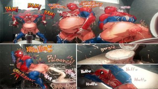 gay cartoon porn spiderman
