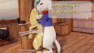 weasel furry fucks furry dog on yacht