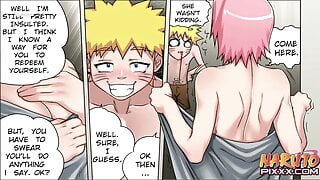 Anime Hentai Uncensored – Naruto x Sakura – Cartoon Comic
