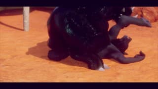 Daddy Rhino Stuffs Twink Wolf – Wild Life (Cinematic)