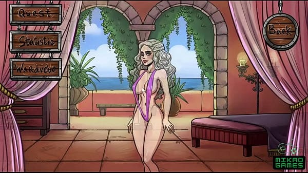 Game of whores ep 18 Novo shot de Cachaça nos Peitos das Dany e Sansa