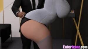 bbc boss spanks his big ass trans secretary