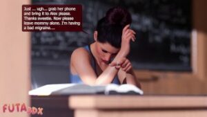 futa3dx mistress teacher user her skills to fuck cute futa blonde