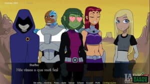 teen titans ep 18 conhecendo terra a novinha loira