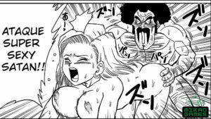 mr satan fudendo android 18 por dinheiro dbz parody