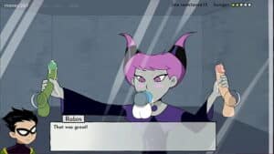 18titans episode 18 jinx gives a blowjob to all the guys