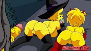 special halloween night simpsons porn simptoons