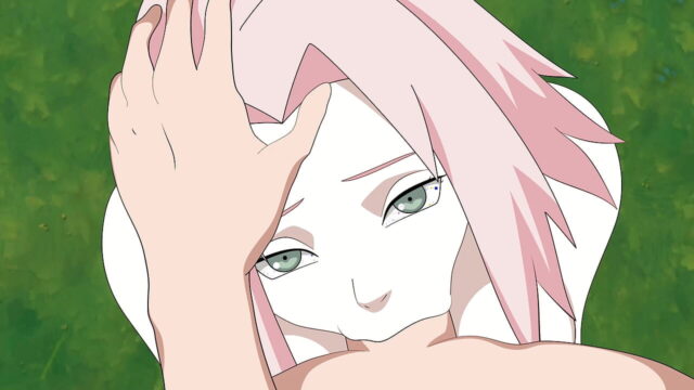 POV SAKURA GIVING SASUKE A BLOWJOB (HENTAI NARUTO)
