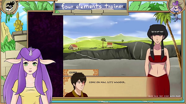 Avatar the last Airbender Four Elements Trainer Part 34 Anal orgasm with Mai