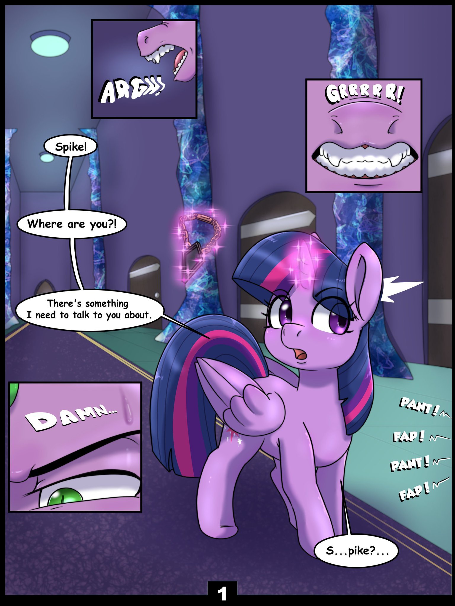 A hard situation Ongoing comic porn2