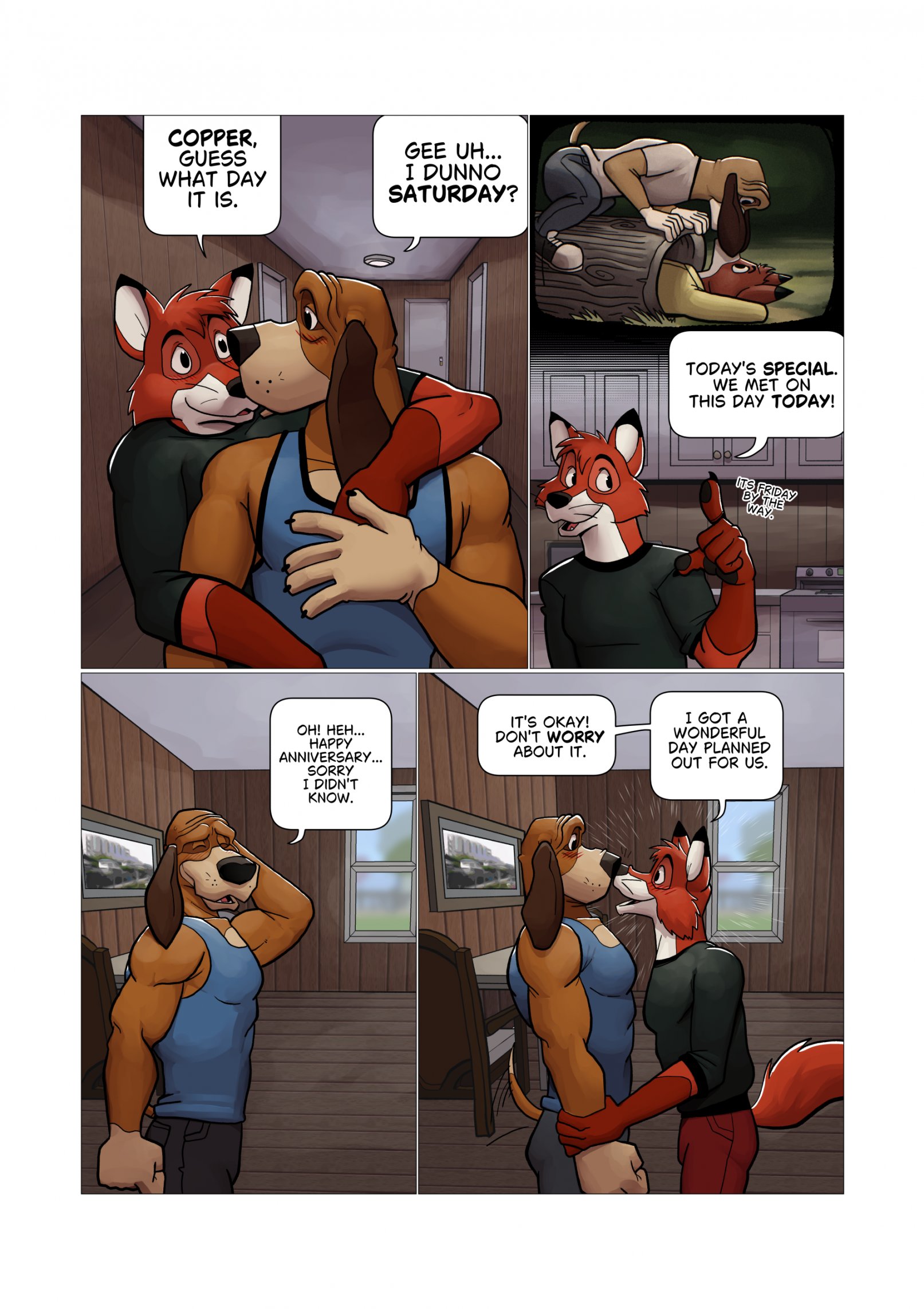 Anniversary comic porn
