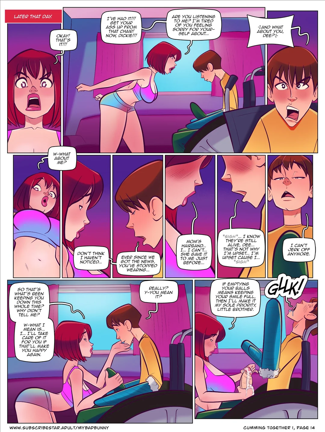 Cumming With My Sister Taboo Porn Comic 13
