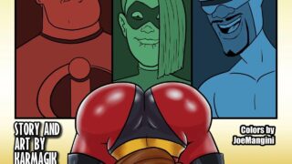 Elastigirl In Glory Days (Colored)