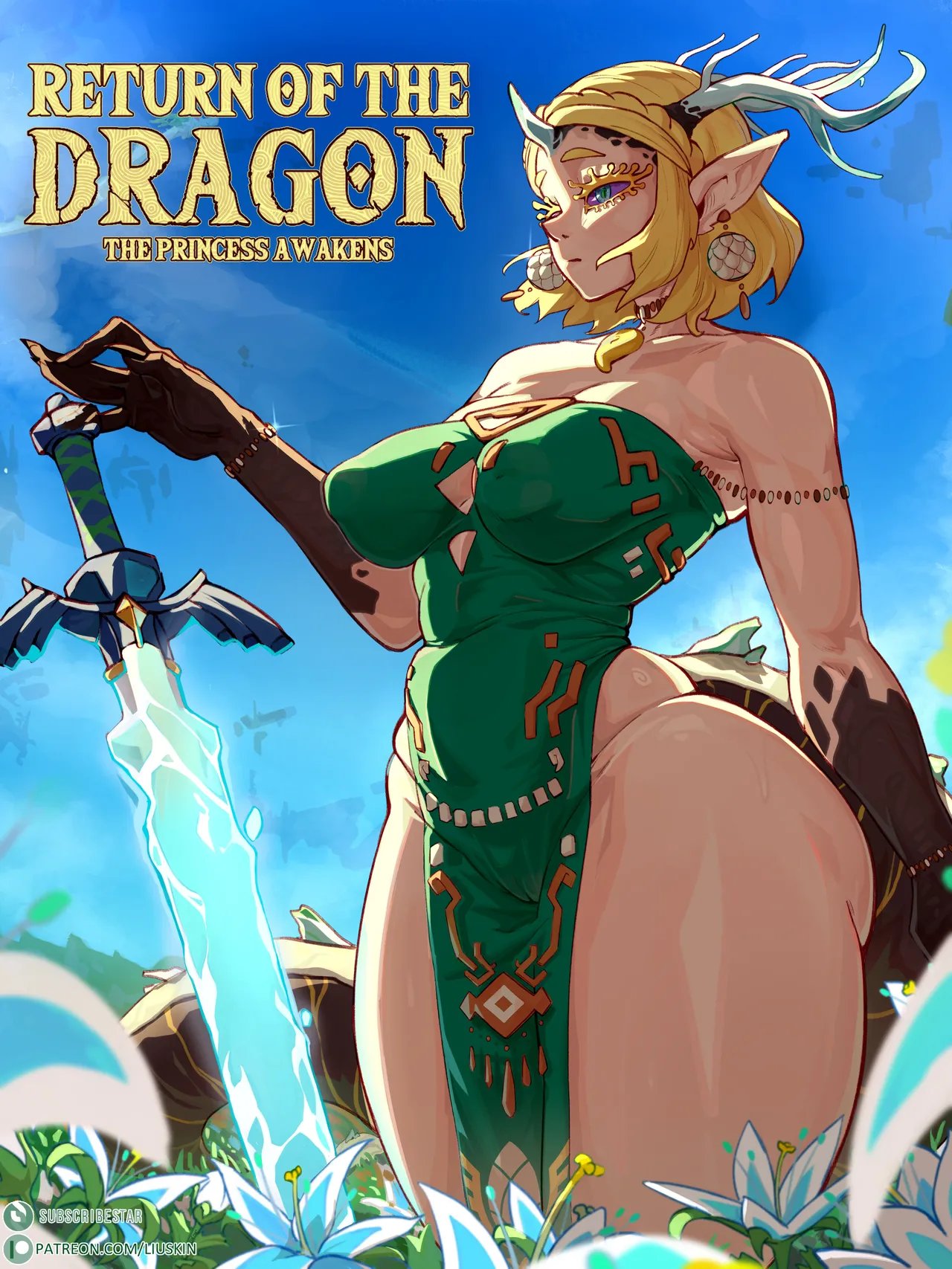 Return of the Dragon The Princess Awakens comic porn