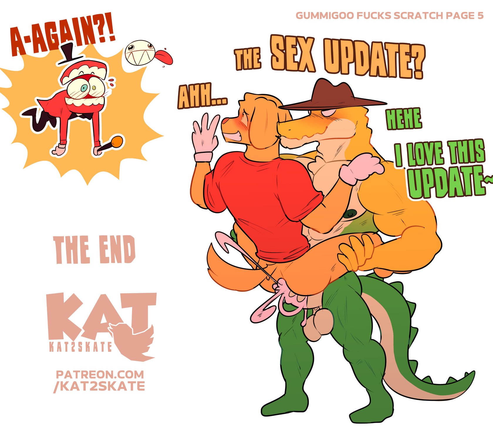 🔥🐊GUMMIGOO FUCKS SCRATCH🐊🔥 comic porn5