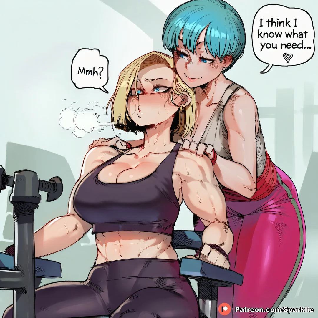 Android 18 x Bulma – Dragon Ball porn comics