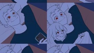 Couple Texting in Bed – Meme