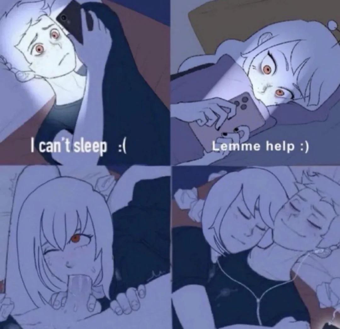 Couple Texting in Bed Meme3